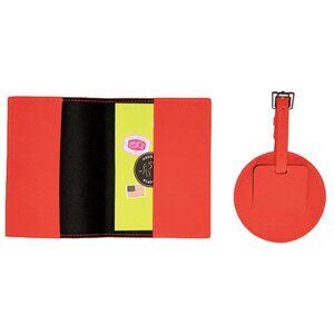 Drunk Elephant Passport Holder and Luggage Tag